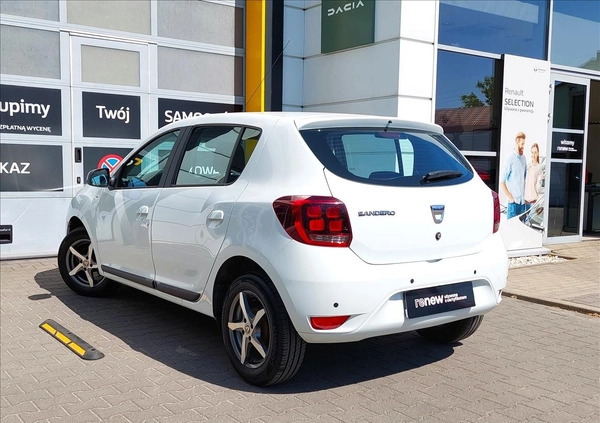 Dacia Sandero cena 39900 przebieg: 39051, rok produkcji 2019 z Warszawa małe 154